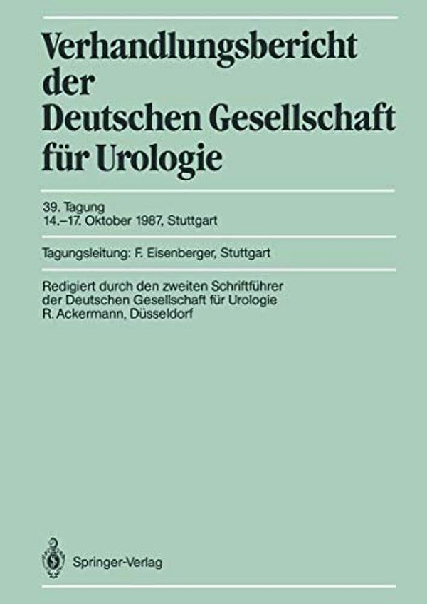 Tagung 14.-17. Oktober 1987, Stuttgart-..