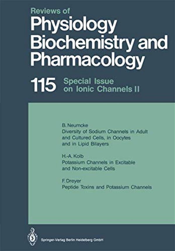 Reviews Of Physiology, Biochemistry And Pharmacology: Volume: 115-..