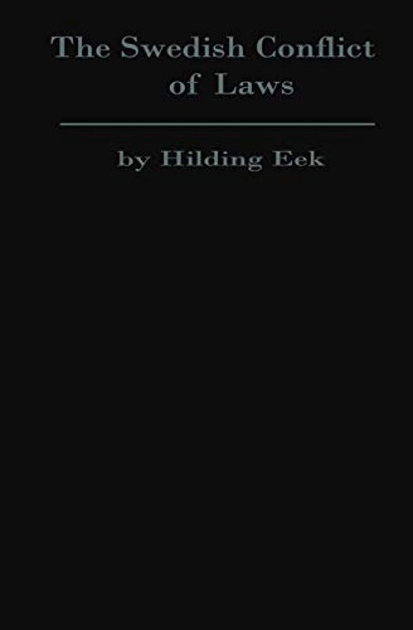 The Swedish Conflict Of Laws-..