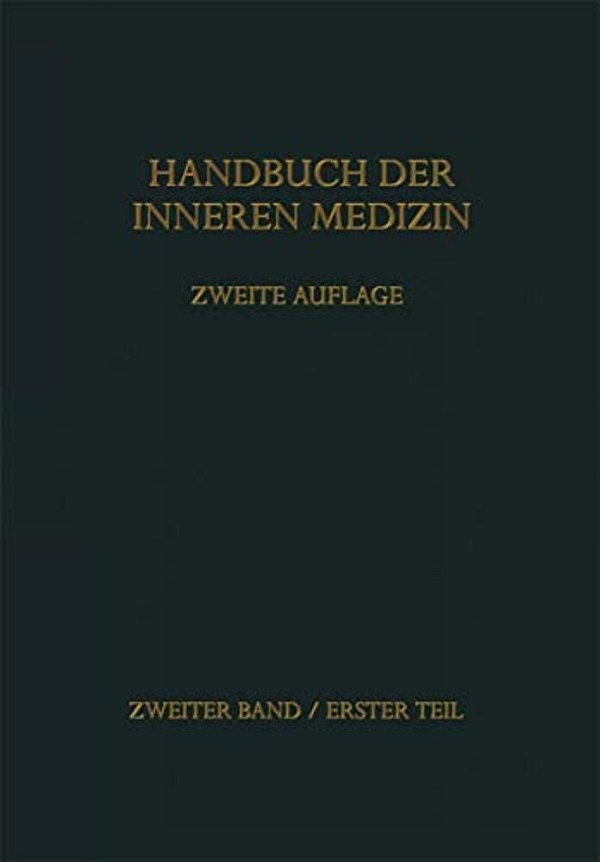 Handbuch Der Inneren Medizin-..