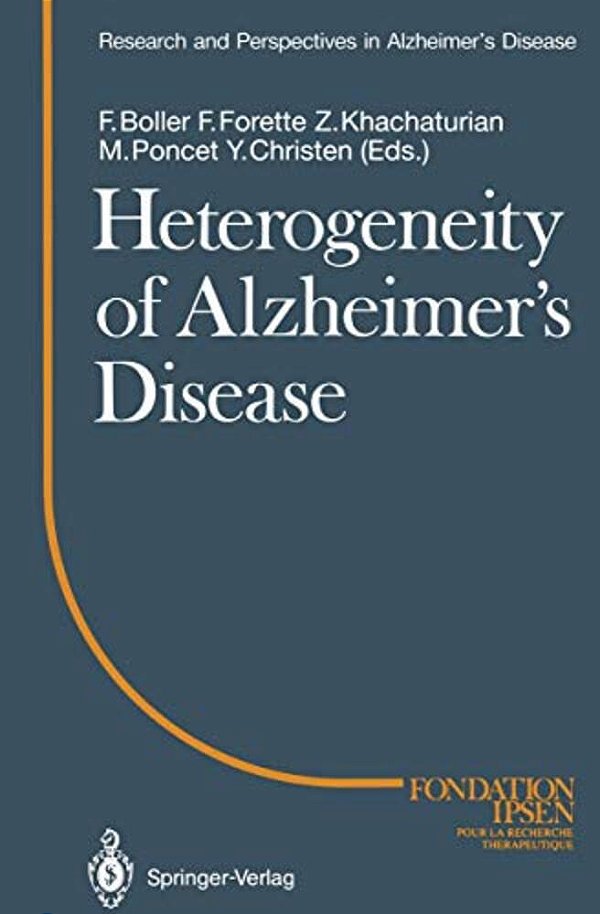 Heterogeneity Of Alzheimer's Disease-..