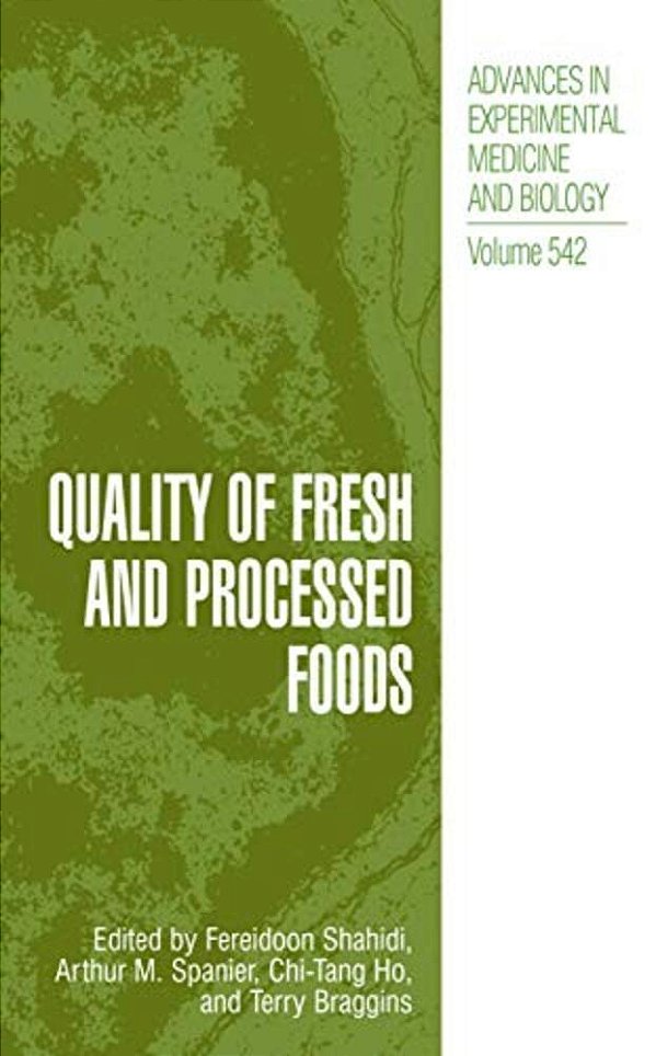 Quality Of Fresh And Processed Foods-..