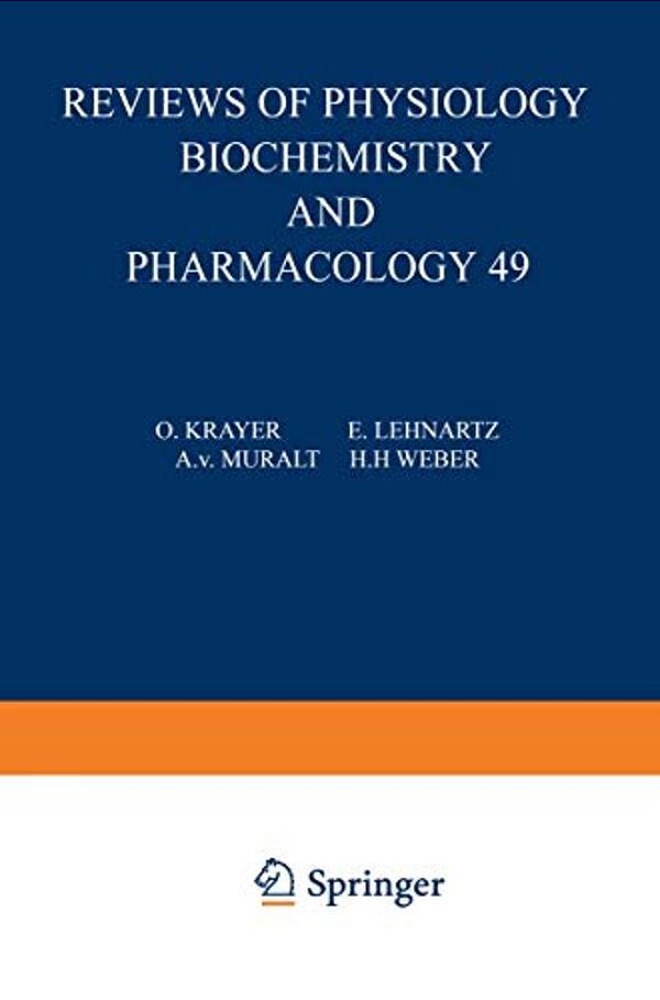 Ergebnisse Der Physiologie, Biologischen Chemie Und Experimentellen Pharmakologie-..