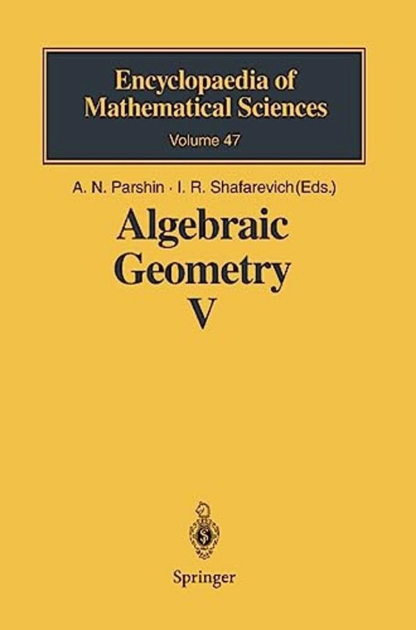 Algebraic Geometry V: Fano Varieties-..