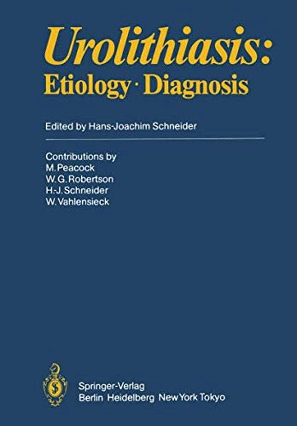 Urolithiasis: Etiology - Diagnosis-..
