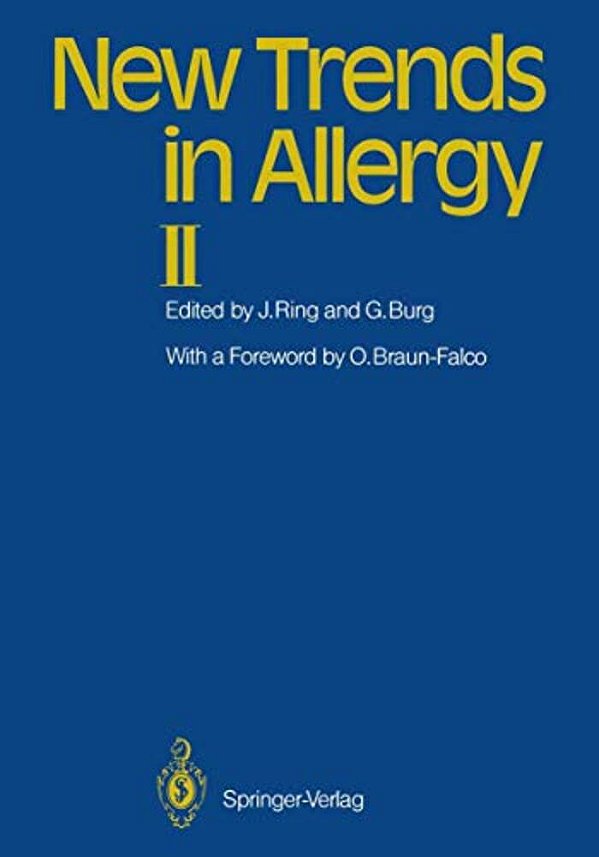 New Trends In Allergy II-..