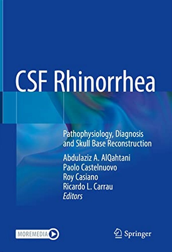 Csf Rhinorrhea: Pathophysiology, Diagnosis And Skull Base Reconstruction-..