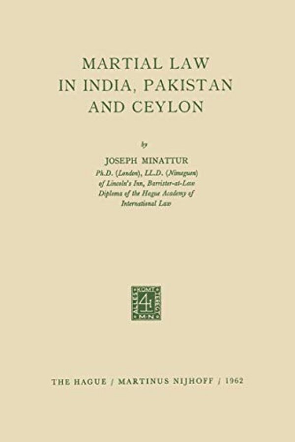 Martial Law In India, Pakistan And Ceylon-..