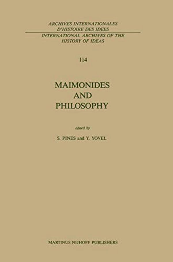 Maimonides And Philosophy-..