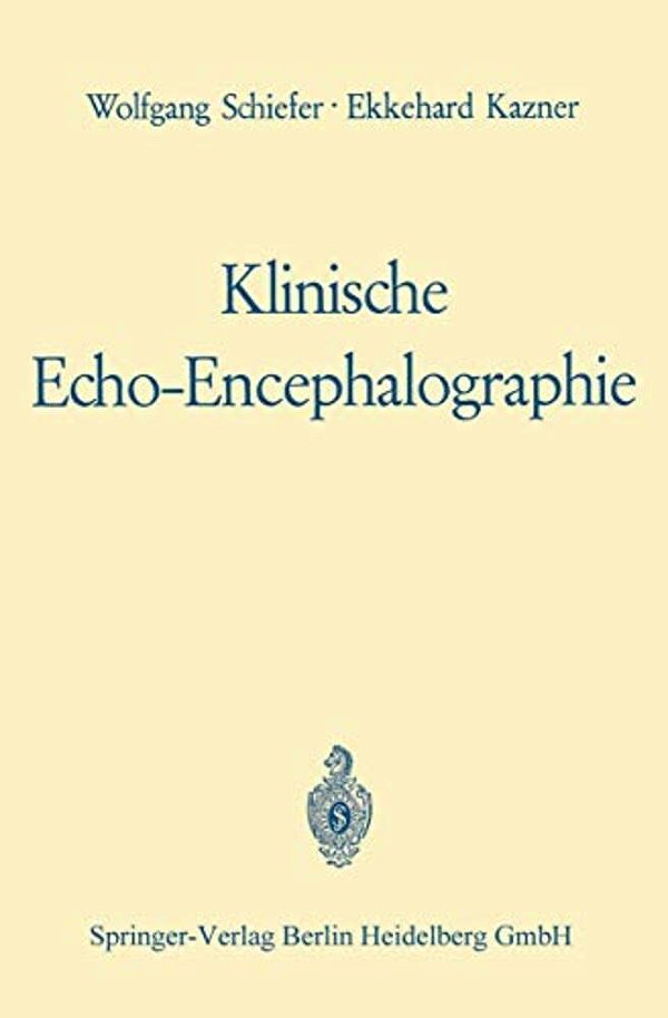 Klinische Echo-Encephalographie-..