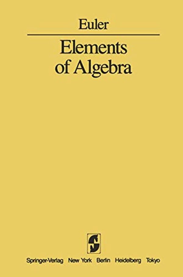 Elements Of Algebra-..