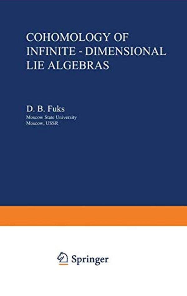 Cohomology Of Infinite-Dimensional Lie Algebras-..