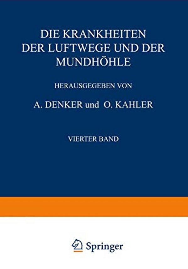 Die Krankheiten Der Luftwege Und Der Mundhöhle: Vierter Teil Infektionskrankheiten - Pflan? Liche Und Tierische Parasiten - Erkrankungen Bei Verschiede-..