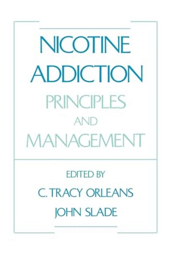 Nicotine Addiction: Principles And Management-..