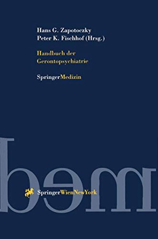 Handbuch Der Gerontopsychiatrie-..