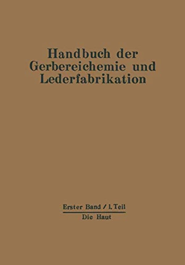 Die Haut: Erster Band - Erster Teil-..