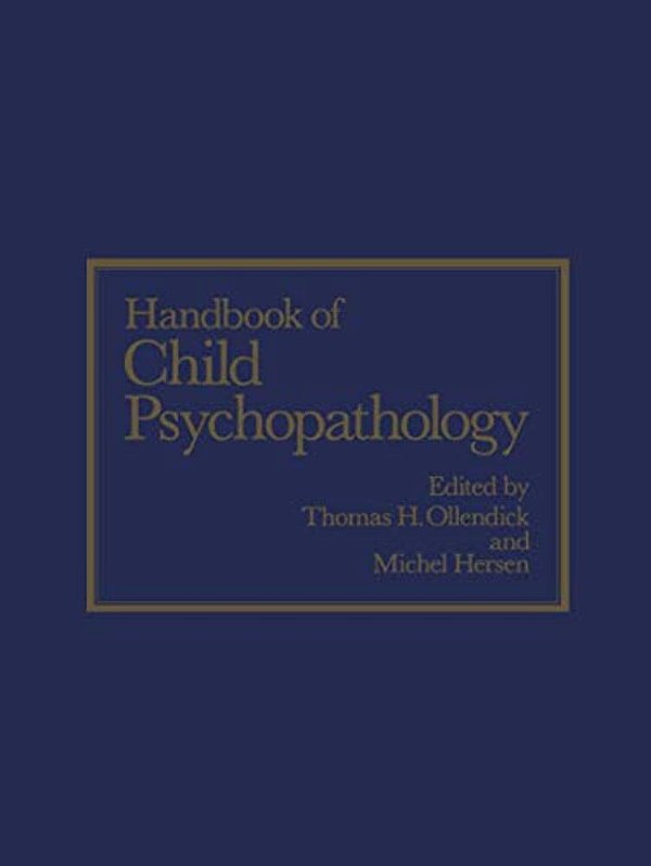 Handbook Of Child Psychopathology-..