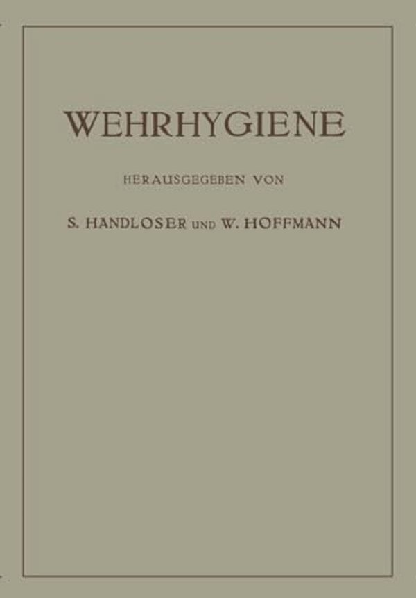 Wehrhygiene-..