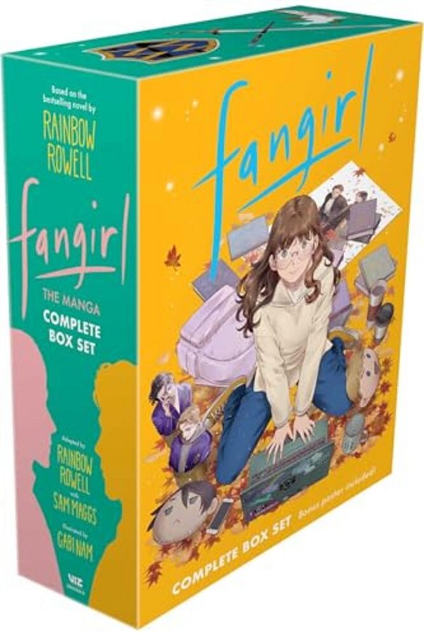 Fangirl: The Manga Complete Box Set: Includes Volumes 1-4, With Poster-..