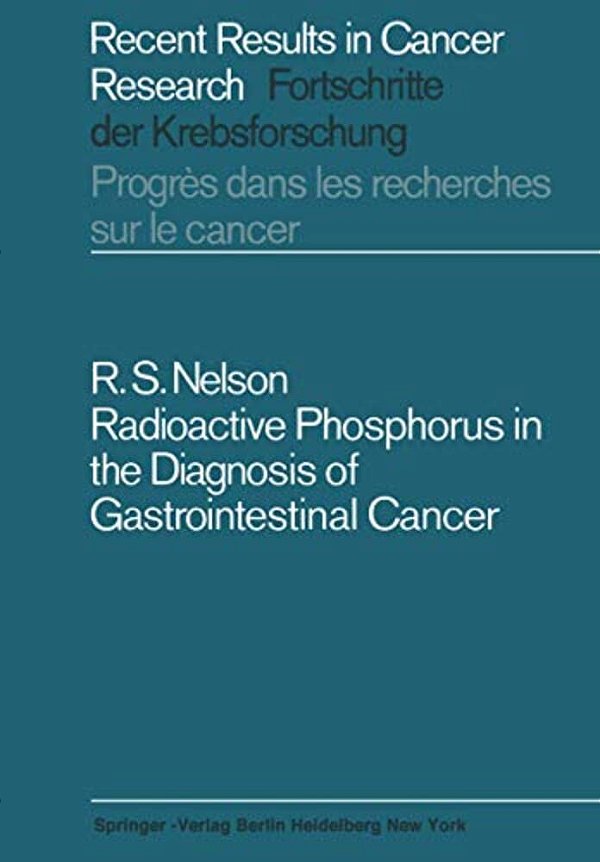 Radioactive Phosphorus In The Diagnosis Of Gastrointestinal Cancer-..