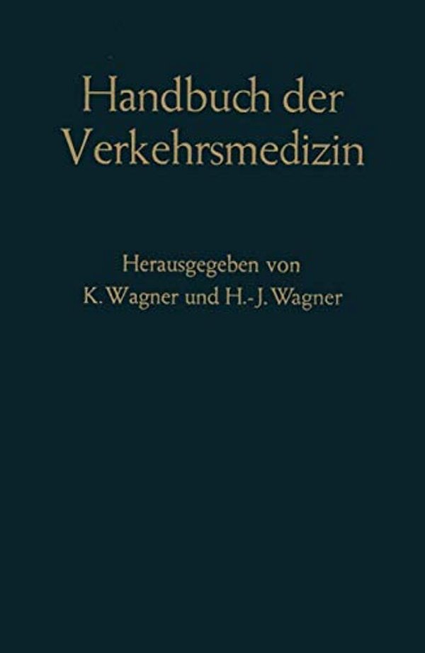 Handbuch Der Verkehrsmedizin: Unter Berücksichtigung Aller Verkehrswissenschaften-..