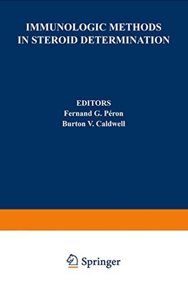 Immunologic Methods In Steroid Determination-..