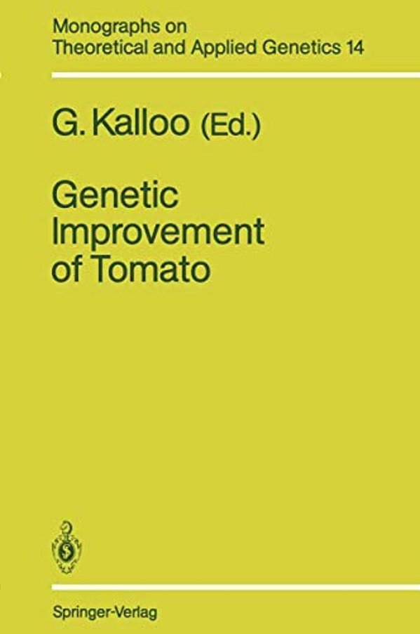 Genetic Improvement Of Tomato-..