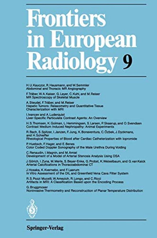 Frontiers In European Radiology-..