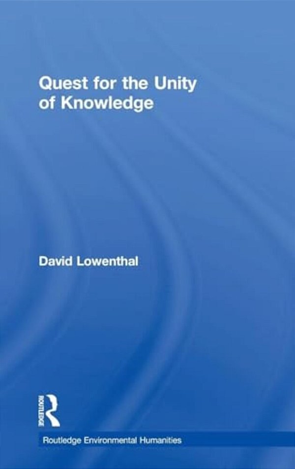 Quest For The Unity Of Knowledge-..