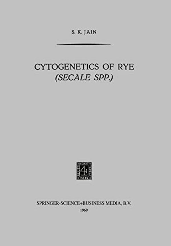Cytogenetics Of Rye (Secale Spp.)-..