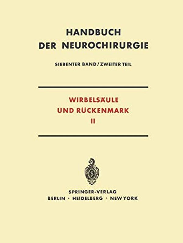 Wirbelsäule Und Rückenmark-..