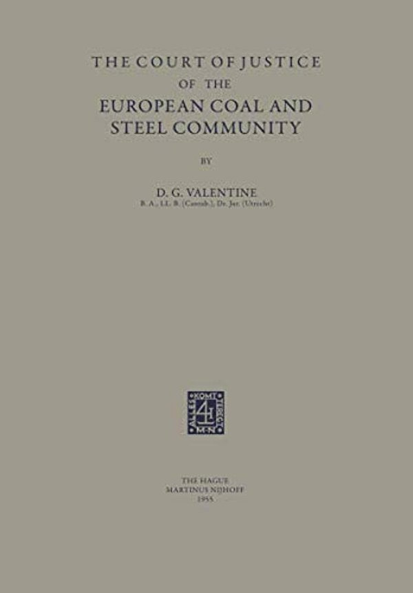 The Court Of Justice Of The European Coal And Steel Community-..