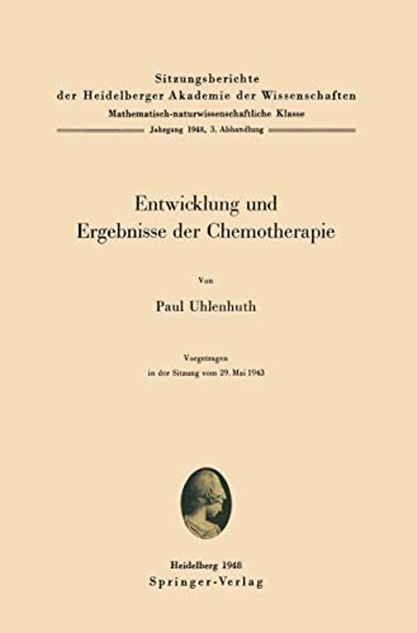 Entwicklung Und Ergebnisse Der Chemotherapie-..