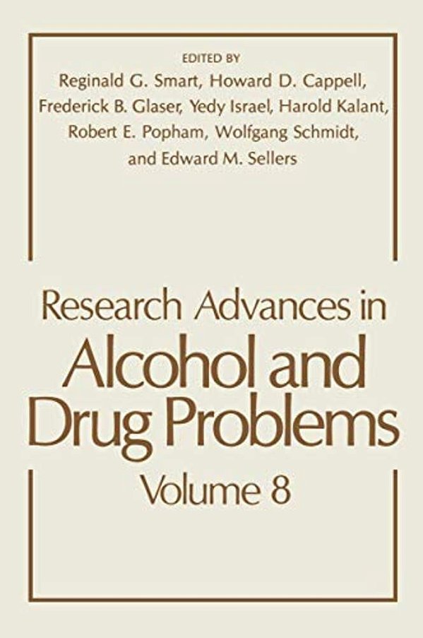 Research Advances In Alcohol And Drug Problems-..