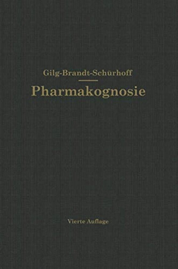 Lehrbuch Der Pharmakognosie-..