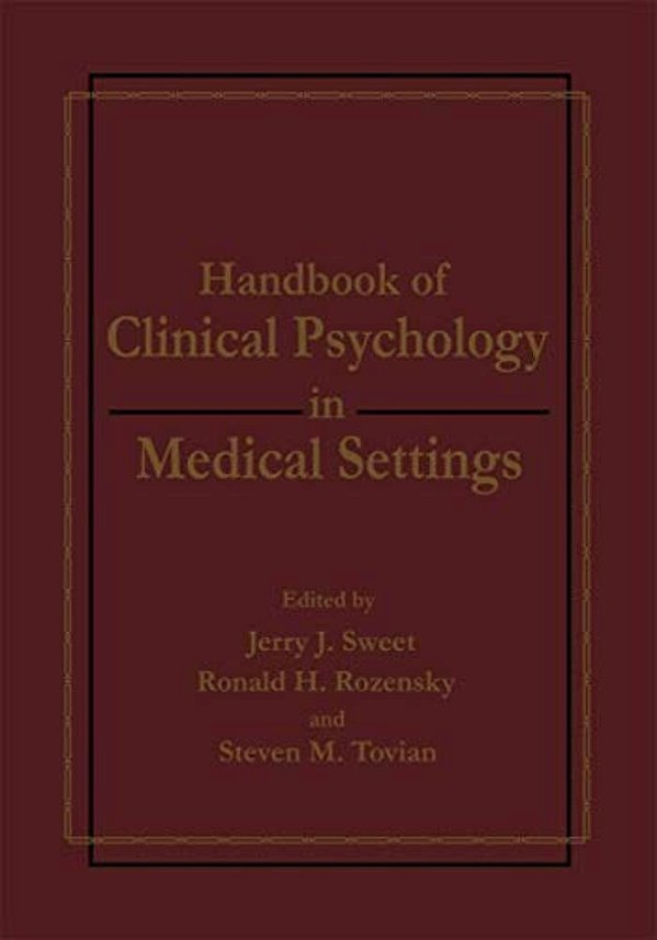 Handbook Of Clinical Psychology In Medical Settings-..