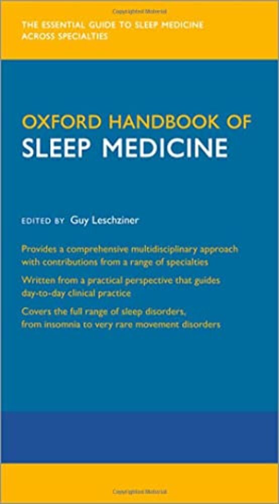 Oxford Handbook Of Sleep Medicine-..
