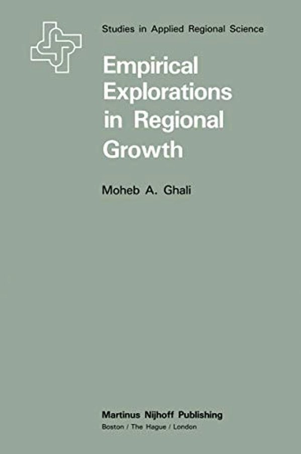 Empirical Explorations In Regional Growth-..