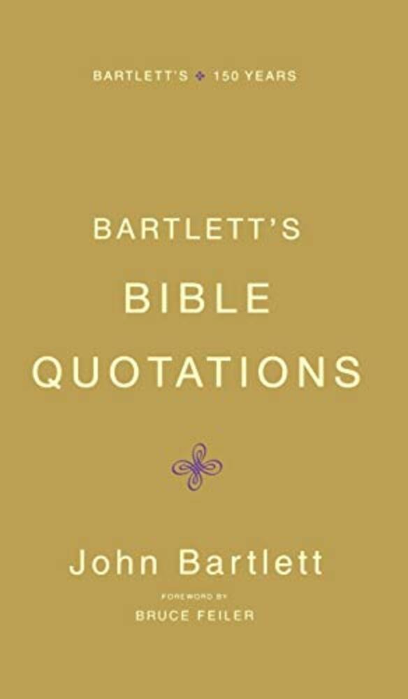 Bartlett's Bible Quotations-..