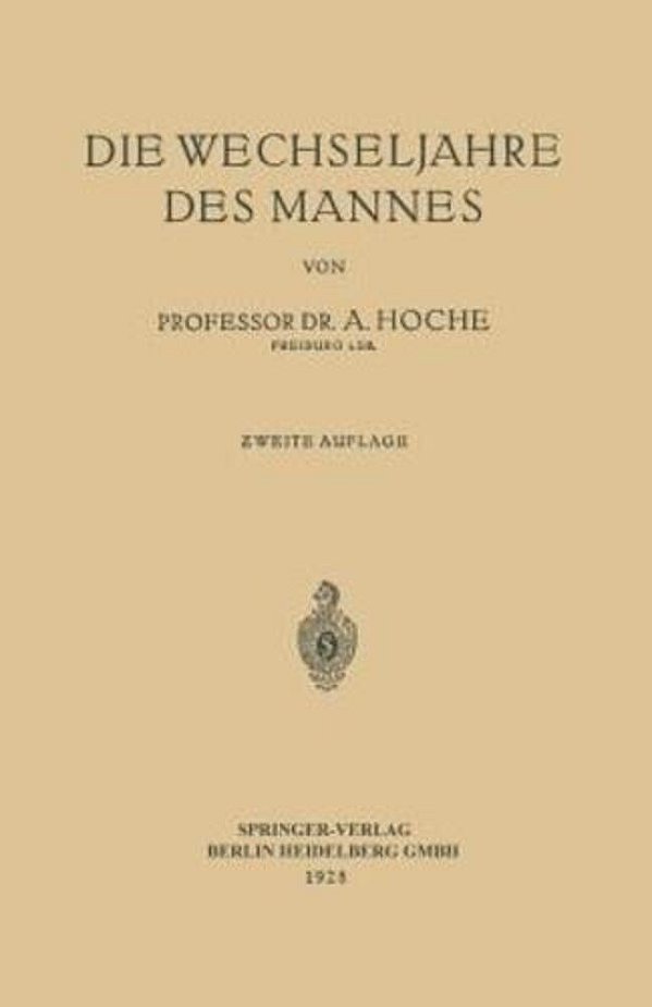 Die Wechseljahre Des Mannes-..