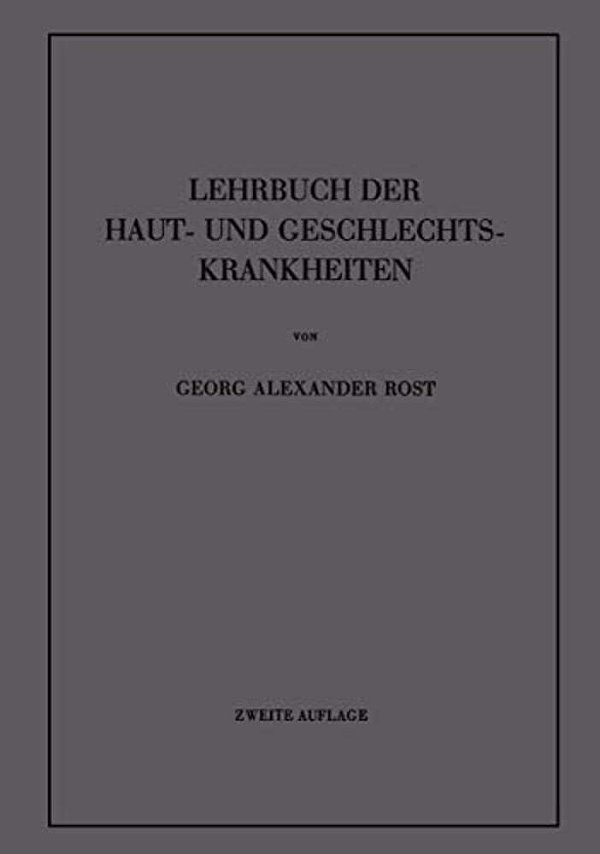 Lehrbuch Der Haut- Und Geschlechtskrankheiten-..