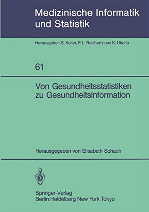 Von Gesundheitsstatistiken Zu Gesundheitsinformation-..