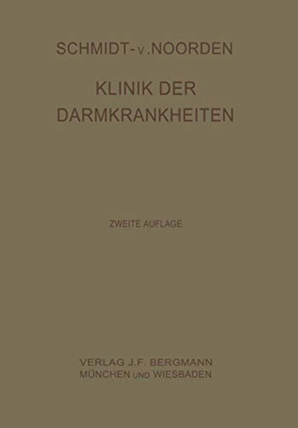 Klinik Der Darmkrankheiten-..