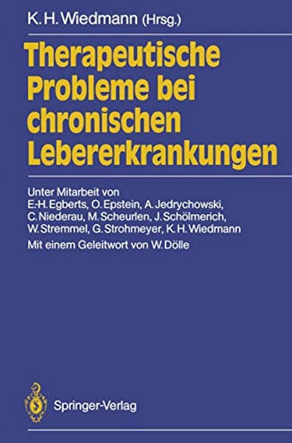 Therapeutische Probleme Bei Chronischen Lebererkrankungen-..