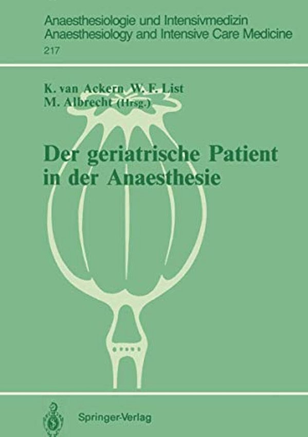 Der Geriatrische Patient In Der Anaesthesie-..