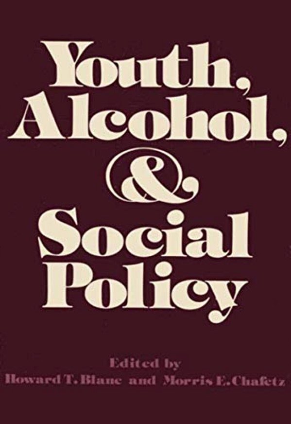 Youth, Alcohol, And Social Policy-..
