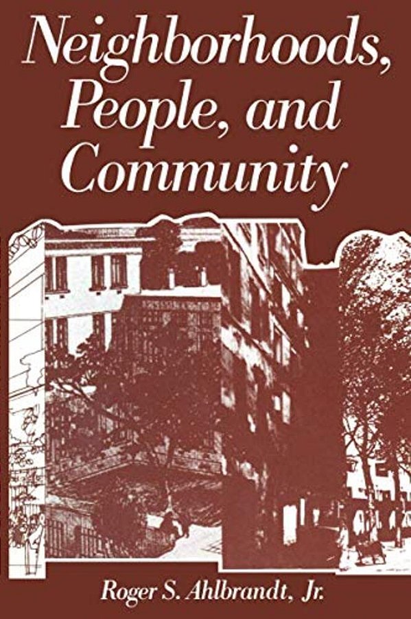 Neighborhoods, People, And Community-..