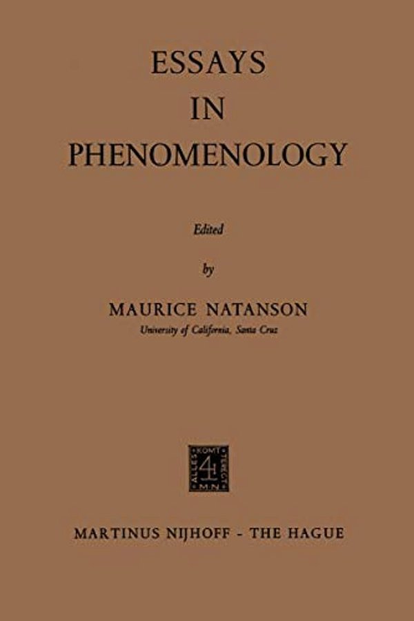 Essays In Phenomenology-..