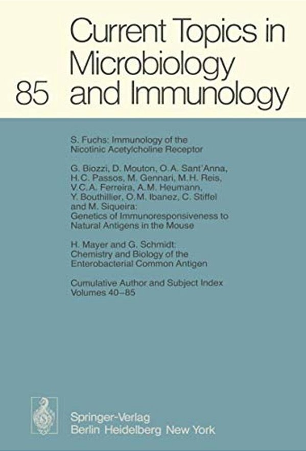 Current Topics In Microbiology And Immunology-..