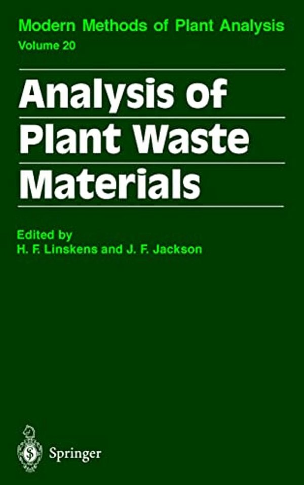 Analysis Of Plant Waste Materials-..